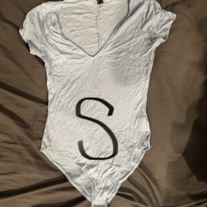 Light Blue Women's Bodysuit